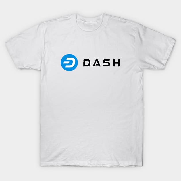 Dash Cryptocurrency Logo T-Shirt by ElevenGraphics